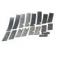 C12F Corn Head Rubber Skirt Kit fits John Deere 2021>