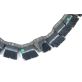 461100 - 360 YIELD SAVER Corn Head Gathering Brush Chain Kit fits John Deere