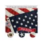 2.5x4 American Emroidered Durawavez Nylon Flag 