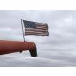 Combine 14" Unloading Auger Flag Pole Mount fits Case-IH 