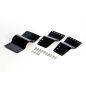 3 Piece Captain Seat Brackets fits International 