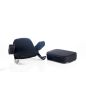 K&M 7299 Steel Core Black Fabric Seat Assembly 