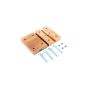 H119613 Combine Straw Walker Wood Block Bearing Kit fits John Deere 