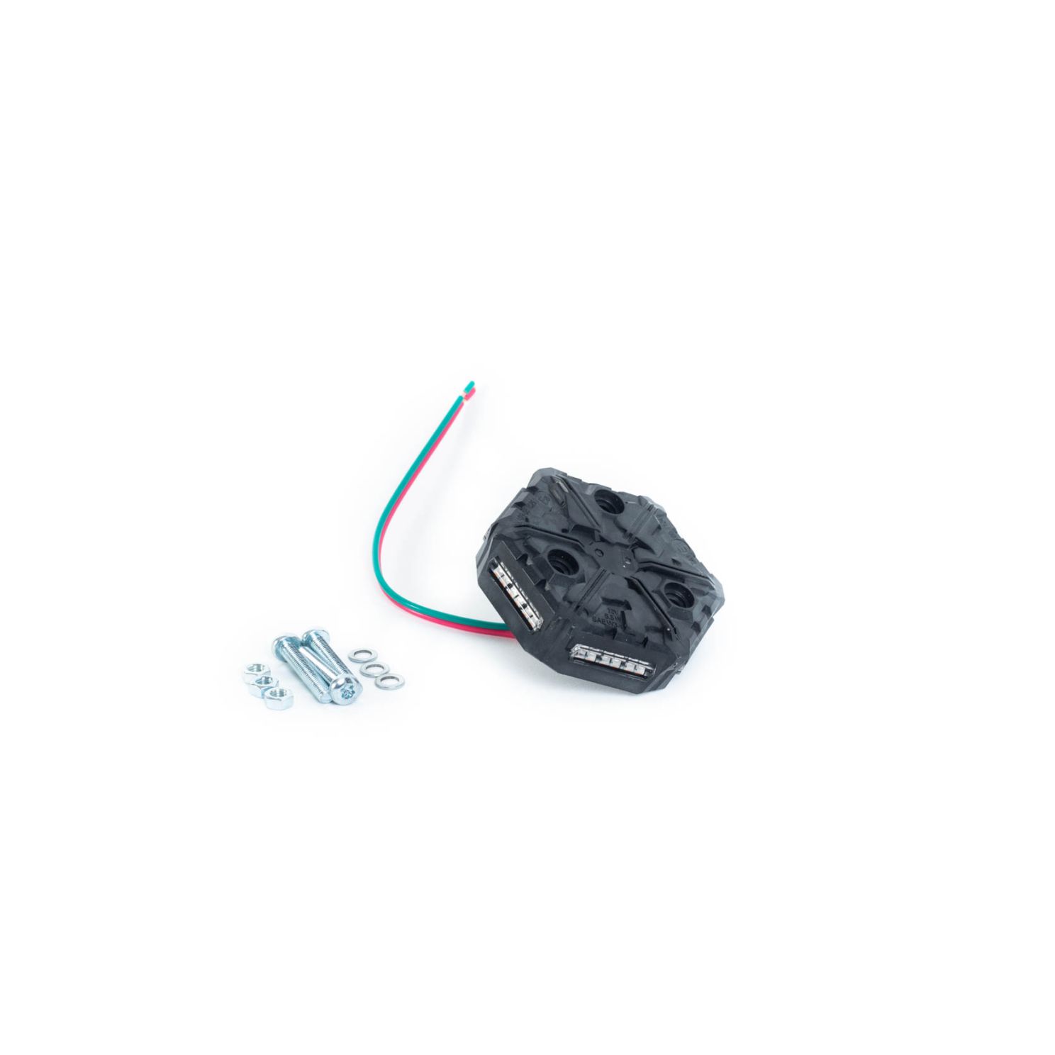 Microbright Amber LED Beacon Surface Mount 12V Light AIG008-B112AX1