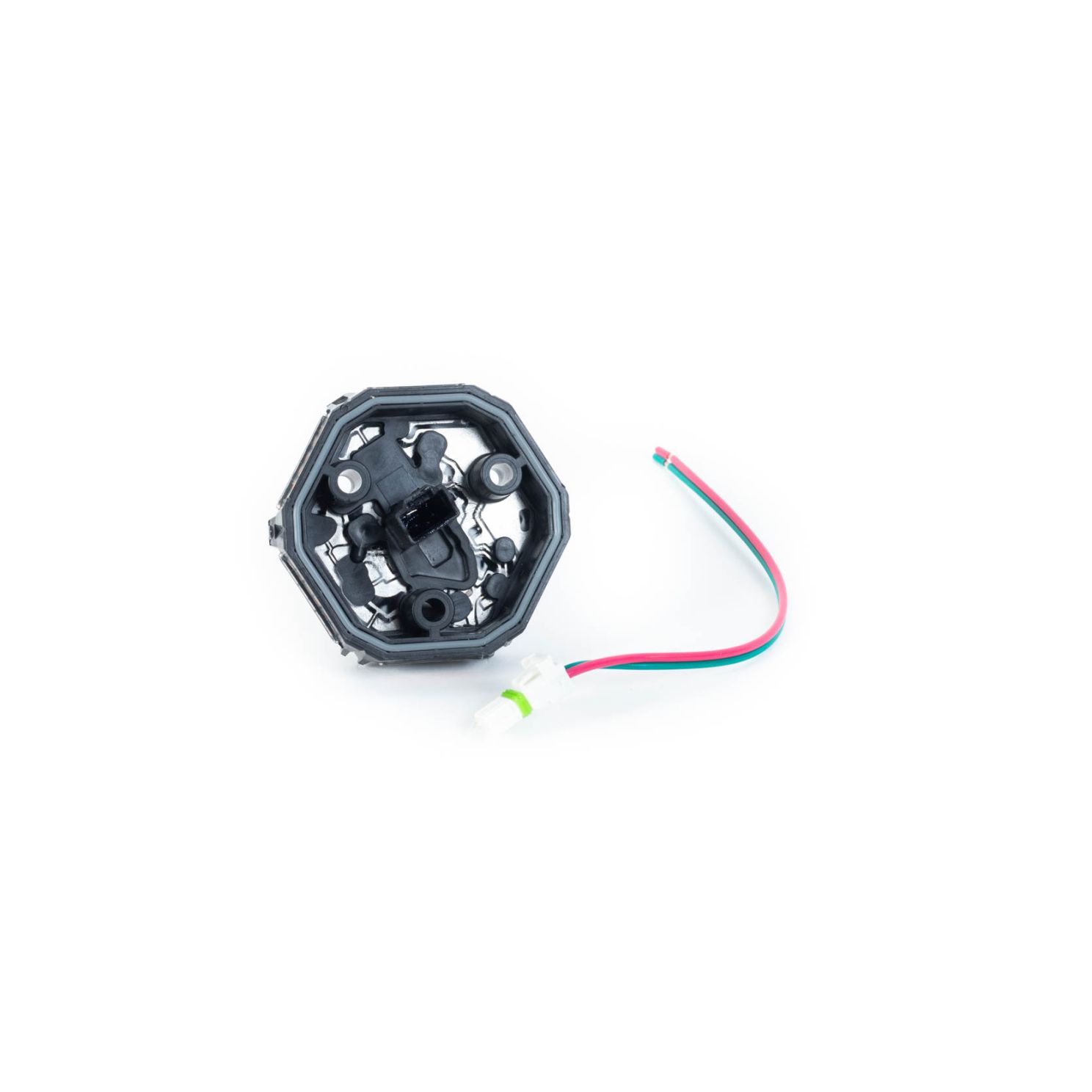 Microbright Amber LED Beacon Surface Mount 12V Light AIG008-B112AX1
