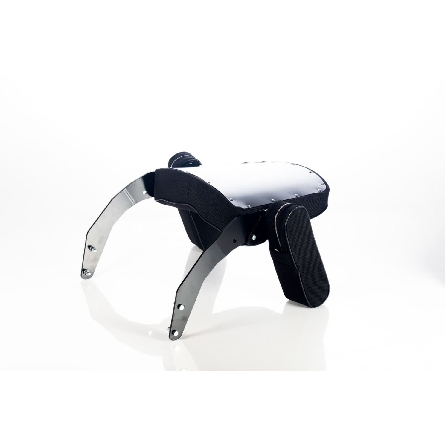 K&M 7299 Steel Core Black Fabric Seat Assembly