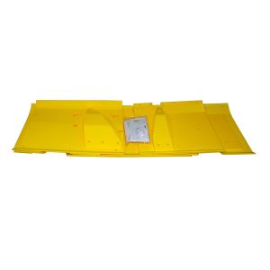 16' Yellow Poly Wear Shoe Skid Kit fits John Deere