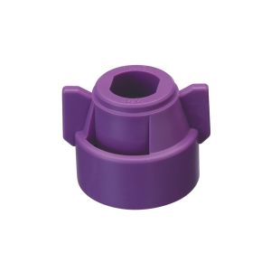 Teejet 114442A-10-CELR Violet Spray Tip Quick Cap with Gasket