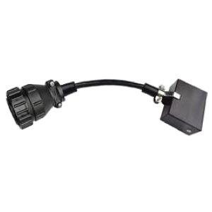 37AMP Dickey John Plug to 10 Spade Receptical