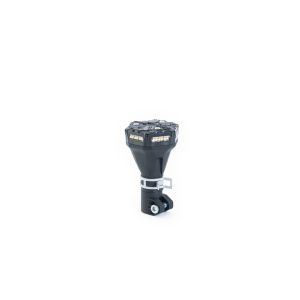 MicroBright Amber LED Beacon 12V Light DIN Mount AIG008-B112ADX