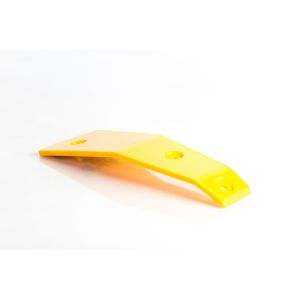 AH132986 Platform Right End Yellow Skid Panel fits John Deere