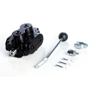Prince DS-1A1E double selector hydraulic valve 1/2 inch ports