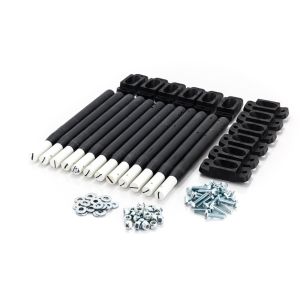AMW82130 Combine Platform Cross Auger Poly 12 Pack Finger fits Case-IH
