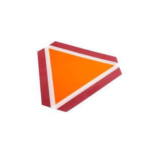 Slow Moving High Reflective Vehicle Decal Only SMV