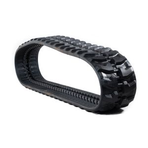 Mini Excavator 12" Flat Bar Rubber Track fits John Deere 300x52.5x86