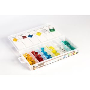 Wilmar 120 Piece Mini Blade Fuse Assortment W5369