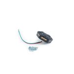Microbright Amber LED Beacon Surface Mount 12V Light AIG008-B112AX1